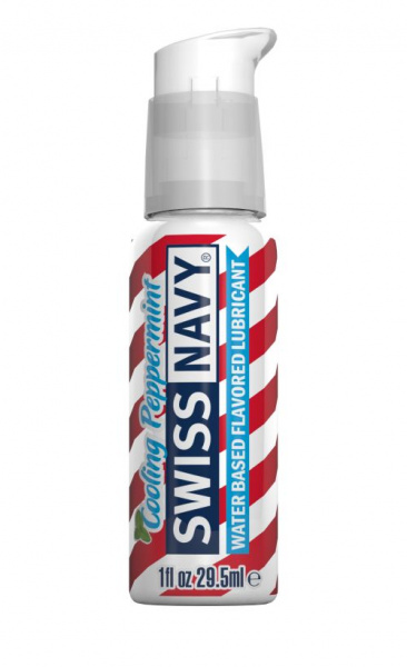 Лубрикант  SWISS NAVY с ароматом мятных конфеток Cooling Peppermint Flavored Lubricant