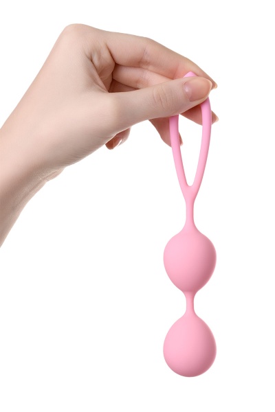 Вагинальные шарики A-TOYS BY TOYFA RAI, силикон 17 см (Нежно-розовый)