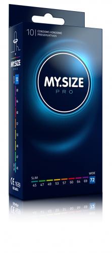 Презервативы MY.SIZE размер 64 - 3 шт. прозрачный My.Size