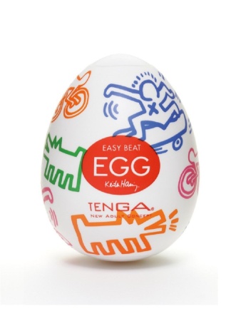 Tenga egg Мастурбатор-яйцо Keith Haring Easy Beat  "Street"