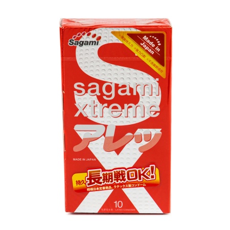 Презервативы Sagami Xtreme Feel Long латексные ультрапрочные