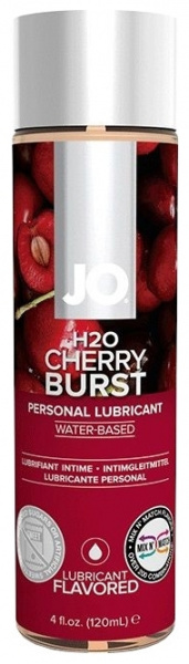Вкусовой лубрикант "Вишня" / JO Flavored Cherry Burst (120 мл)