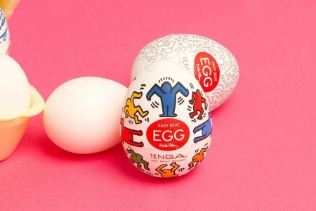 Tenga egg Мастурбатор-яйцо Keith Haring Easy Beat "Dance"