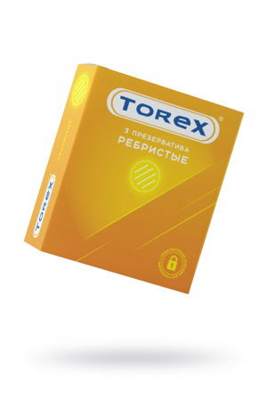 Презервативы «Torex» ребристые (3 шт)