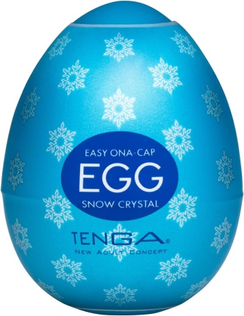 Мастурбатор-яйцо tenga egg snow crystal