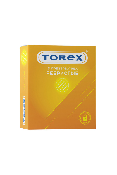 Презервативы «Torex» ребристые