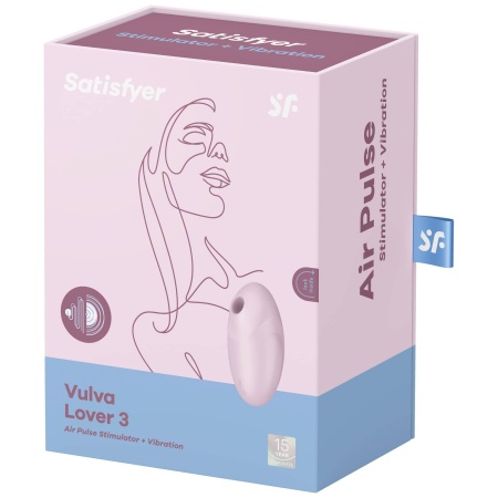 Satisfyer Vulva Lover 3 Вакуумно-волновой стимулятор с вибрацией