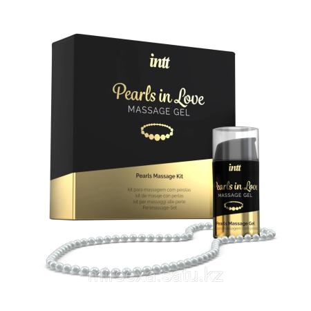 INTT Массажный интимный гель Pearls in Love Massage Gel - 15 мл.