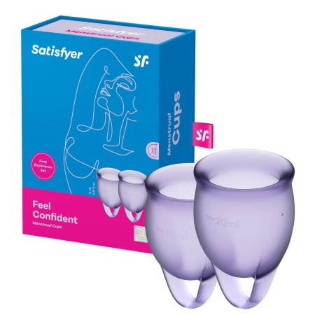 Satisfyer Feel confident Menstrual Cup Набор менструальных чаш