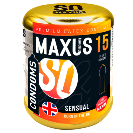 Презервативы Maxus Sensual, анатомические