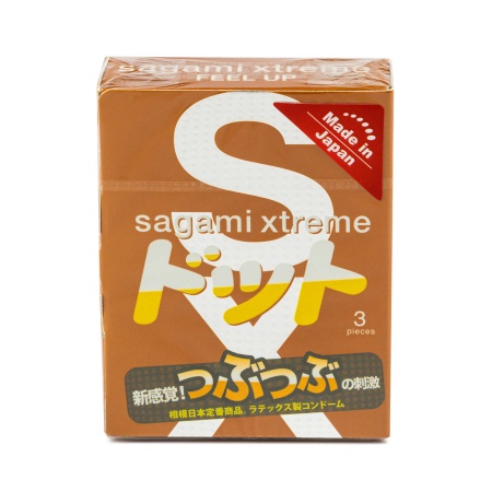 Презервативы SAGAMI Xtreme Feel Up усиливающие ощущения