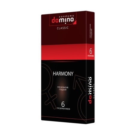 ПРЕЗЕРВАТИВЫ DOMINO CLASSIC HARMONY 6 штук