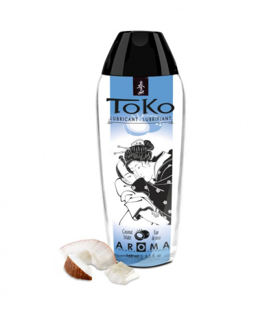 Shunga Лубрикант Toko Aroma со вкусом 165 мл (Cononut Water, Вкус Кокоса)