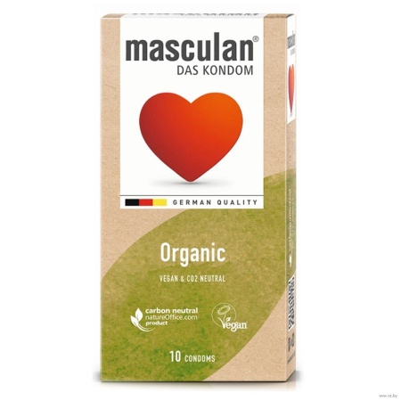 Презервативы Masculan Organic, Экологически чистые, Классические