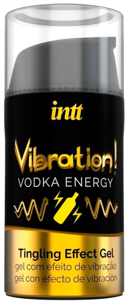 Жидкий интимный гель с эффектом ''вибрации'' vodka 15 мл