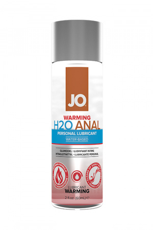 JO Anal H2O Warming / Анальный согревающий лубрикант на водной основе (60мл)