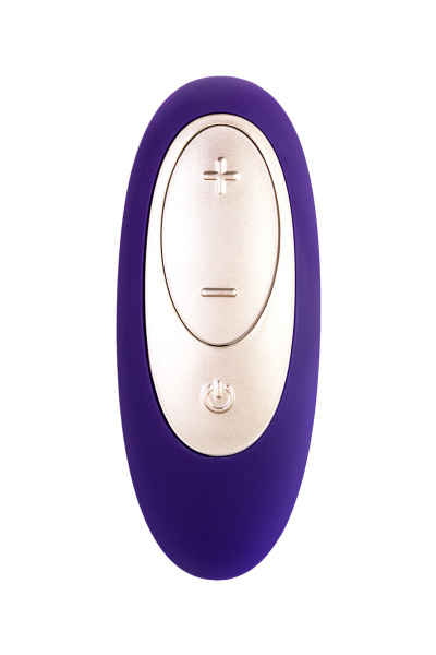 Многофункциональный стимулятор для пар SATISFYER Double Plus Remote, силикон, фиолетовый, 18 см