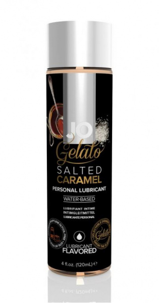 Вкусовой лубрикант "Соленая карамель" / JO Gelato Salted Caramel (120 мл)