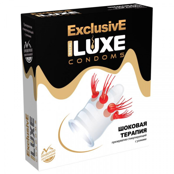 Luxe Maxima презерватив Шоковая терапия 1шт