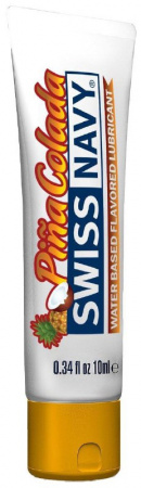Съедобный лубрикант  SWISS NAVY с тропическим вкусом Pina Colada Flavored Lubricant (10 мл)