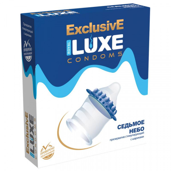 Презервативы Luxe Exclusive Седьмое небо 1 шт