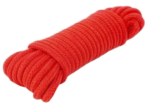 Веревка для связывания 10м (Красный)