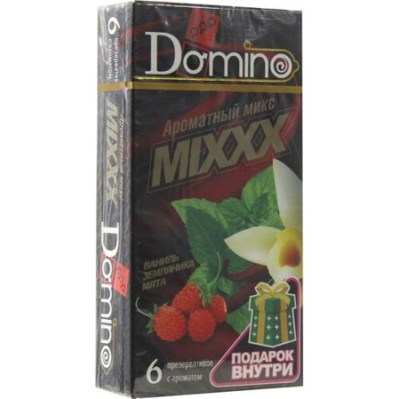 ПРЕЗЕРВАТИВЫ DOMINO CLASSIC АРОМАТНЫЙ МИКС (6 штук)