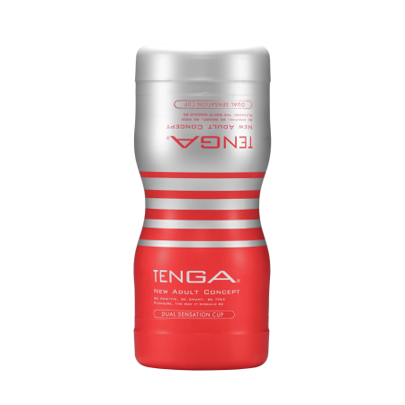 Мастурбатор белый TENGA Dual Sensation Cup